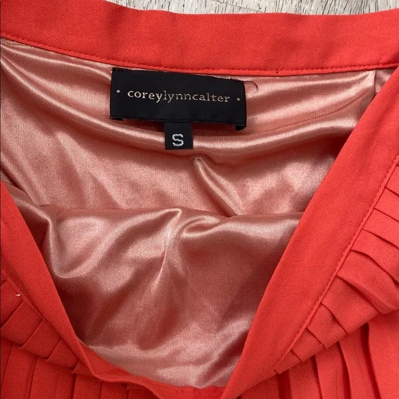 Corey Lynn Calter Anthro Pleated Midi Skirt - Picture 4 of 6